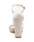 ფოტო #3 პროდუქტის Women's Daphne Block Heel Evening Sandals