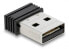 Фото #1 товара Delock 61052 - Black - USB A - Straight - Female - 12 mm - 20 mm