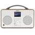 Фото #1 товара Беспроводная колонка Lenco PIR-645 с интернет-радио DAB+ BT FM, дисплей 2.4 дюйма, белая