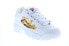 Фото #2 товара Fila Disruptor II Signature Womens White Synthetic Lifestyle Sneakers Shoes