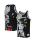 Men's Kevin Garnett Black and Gray Minnesota Timberwolves Sublimated Player Tank Top