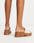 ALDO Yassu chunky mule sandals in birch leather US 10 - фото #4