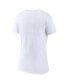 ფოტო #4 პროდუქტის Women's White Arizona Wildcats Evergreen Campus V-Neck T-shirt