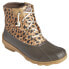 Фото #2 товара Sperry Syren Gulf Leopard Duck Womens Brown Casual Boots STS86757