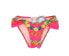 Фото #1 товара Mara Hoffman Pineapple Flower Pattern Neon Pink Bikini Bottom Swimwear Size XS