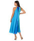 Фото #2 товара Women's Colorblocked Halter Dress