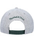 Men's Heather Gray Milwaukee Bucks Hardwood Classics 2.0 Snapback Hat