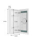 15x30 Single-Door Medicine Cabinet - Silver