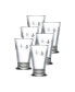 Фото #1 товара La Rochere Fleur De Lys 12-ounce Double Old Fashioned Glass, Set of 6.