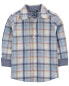 Фото #11 товара Toddler Plaid Button-Front Shirt 2T