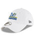 Фото #2 товара Men's White Los Angeles Rams 2-Time Super Bowl Champions 9TWENTY Adjustable Hat