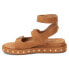 Фото #3 товара Matisse Nina Studded Ankle Strap Womens Brown Casual Sandals NINA-203