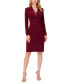 Women's Jersey Tuxedo Sheath Dress