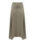 ფოტო #6 პროდუქტის Women's Asymmetrical Long Skirt