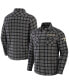 Фото #1 товара Men's NFL x Darius Rucker Collection by Gray New Orleans Saints Flannel Long Sleeve Button-Up Shirt