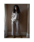 Фото #3 товара Women's Maternity Lightweight Linen Pajama Bottom