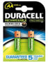 Duracell 056978 - Rechargeable battery - 2 pc(s) - 2400 mAh - AA