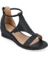 ფოტო #1 პროდუქტის Women's Trayle Wedge Sandals