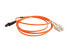 Фото #2 товара Coboc CY-OM1-MTRJ/SC-FMM-2 6.56 ft. Orange Multimode 62.5/125 Duplex LSZH Fiber