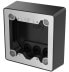 Фото #2 товара Axis 02066-001 - Surface mount box - Black - Stainless steel - Axis - Aluminium - Wall - IK10