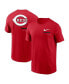 Футболка Nike для мужчин Cincinnati Reds красного цвета через плечо Красный, S - фото #4