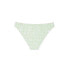 Juniors' Ribbed Cheeky Bikini Bottom - Xhilaration™ Bright Green Floral Size S