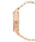 Фото #2 товара Women's Rose Gold-Tone Bracelet Watch 42mm, Created for Macy's