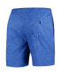 Фото #2 товара Men's Royal Indianapolis Colts Naples Layered Leaves Swim Trunks