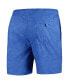 ფოტო #2 პროდუქტის Men's Royal Indianapolis Colts Naples Layered Leaves Swim Trunks