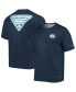 Фото #1 товара Men's Navy North Carolina Tar Heels Terminal Tackle Omni-Shade T-shirt