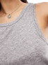 Фото #5 товара Vila wool blend tank top in grey