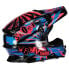 SHOEI VFX-W Dissent off-road helmet Black / Purple / Blue, XL - фото #3