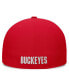 Фото #3 товара Men's Scarlet Ohio State Buckeyes On-Field Pro Fitted Hat