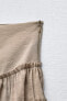 Фото #7 товара Струящаяся юбка-шорты ZARA