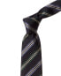 Фото #1 товара Галстук Canali Printed Silk Tie мужской серый Os