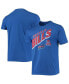 Фото #1 товара Men's Royal Buffalo Bills Slant T-shirt