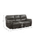 White Label Fleming 90" Power Double Reclining Sofa
