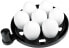 ROMMELSBACHER Eierkocher ER 400 - für 1-7 Eier, einstellbarer Härtegrad, elektronische Kochzeitüberwachung, Ein/Ausschalter, Signalton am Kochzeitende, Edelstahlgehäuse, 400 Watt [Energy Class B]