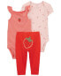 Baby 3-Piece Strawberry Little Character Set NB