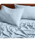 Фото #2 товара Ultra-Soft Sand washed Microfiber Sheet Set Queen