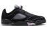 Фото #2 товара Jordan Air Jordan 5 Low "Dongdan" 东单 耐磨透气 低帮 复古篮球鞋 男款 黑紫 / Кроссовки Jordan Air Jordan DX4355-015