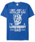 Фото #1 товара Men's Legendary Dad Man Short Sleeve Crew T-shirt