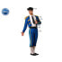 Фото #7 товара Маскарадные костюмы для взрослых Синий Тореадор-девушка XS/S