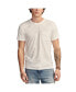 Фото #1 товара Men's Linen Short Sleeve Pocket Crew Neck T-shirt