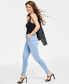 Фото #2 товара Petite High-Rise Skinny Jeans, Created for Macy's