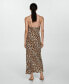 ფოტო #3 პროდუქტის Women's Leopard Gown