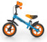 Фото #1 товара Milly Mally Rowerek biegowy Dragon z hamulcem niebiesko-pomarańczowy - 5901761121452