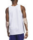 ფოტო #2 პროდუქტის Men's Legends Sleeveless 3-Stripes Logo Basketball Tank