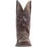 Фото #9 товара Roper Kennedy Glitter Tooled Inlay Square Toe Cowboy Womens Brown Casual Boots