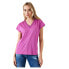 ფოტო #1 პროდუქტის GARCIA Z0010 short sleeve v neck T-shirt